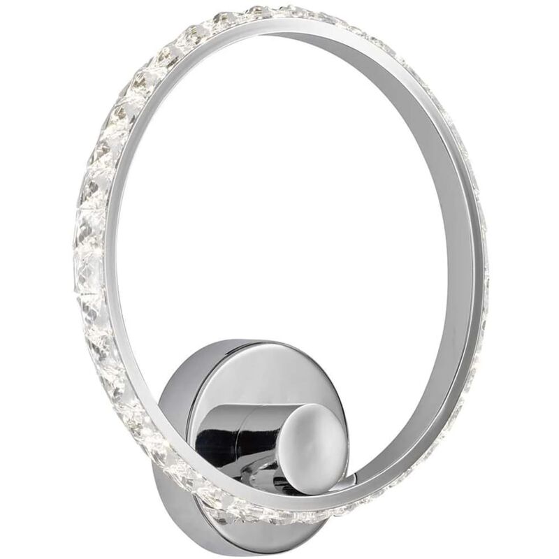 

Lámpara de pared LED HARLEY 4,5 W cromado - Plateado - Wofi