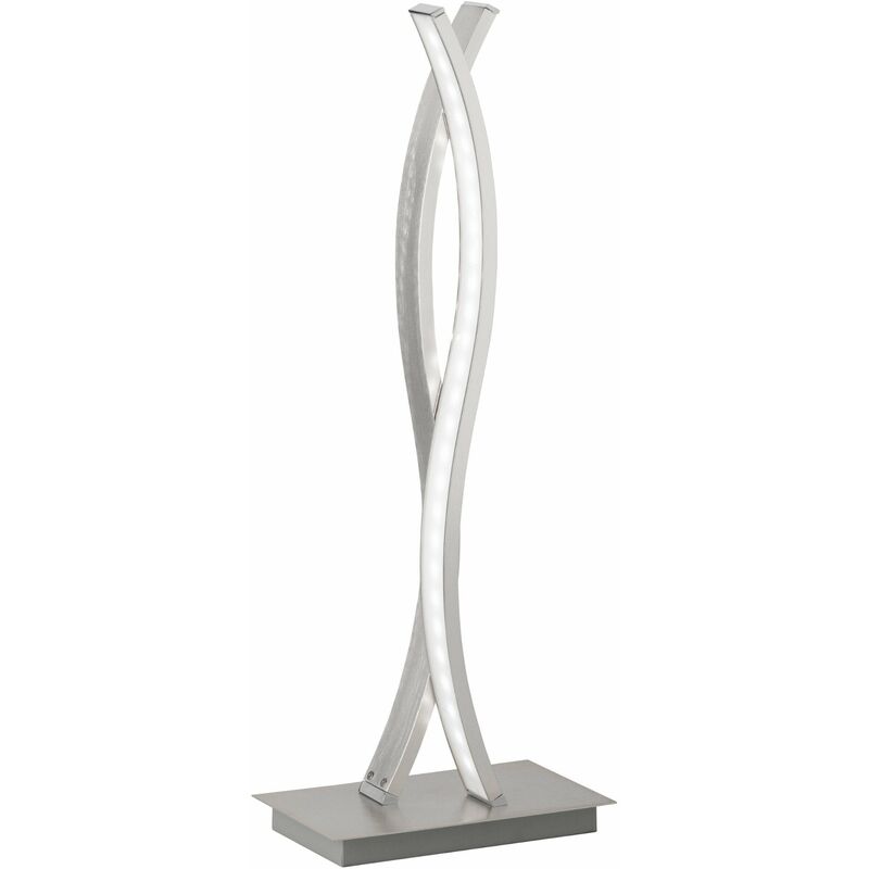 Wofi Segura Table Lamp - Nickel-Coloured