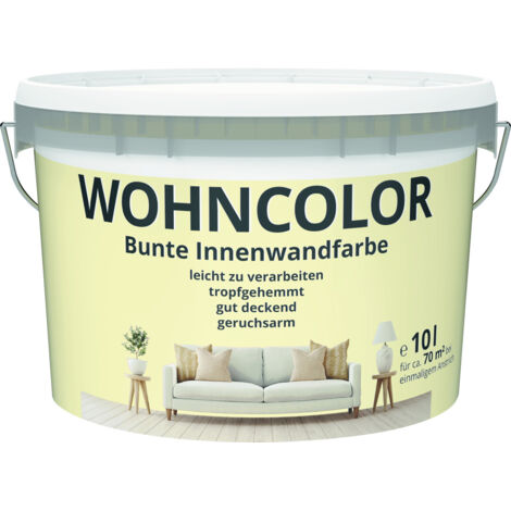 Wohncolor Wandfarbe vanilleblüte 10 L