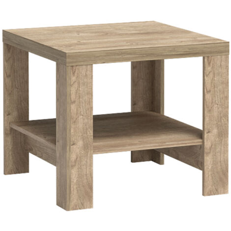 Wohnzimmertisch Couchtisch, 65cm in Eiche NUSCO-161