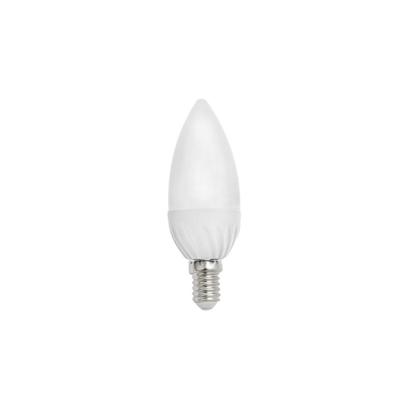 

Lámpara vela Led E14 6W 4000°K 470Lm 160° 37x103mm. ( WOJ13758) - Spectrum