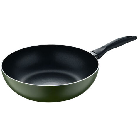 Wok in alluminio presso, induzione, Experto ø28 cm