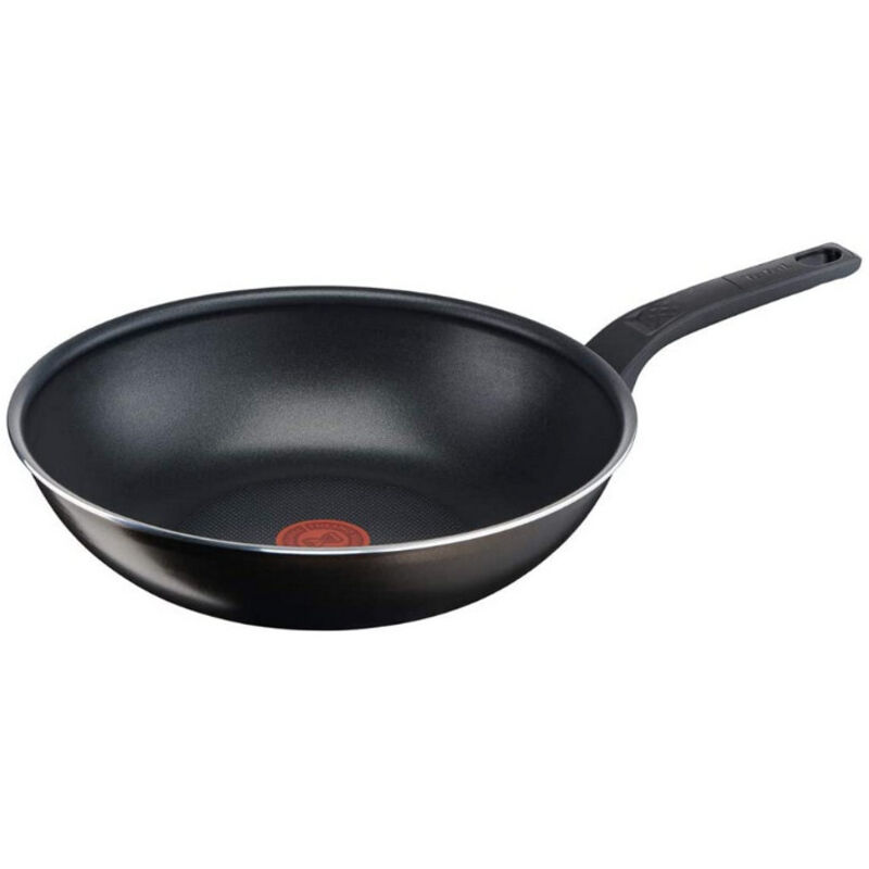 Alu-wokpfanne 28cm schwarz Tefal b5541902