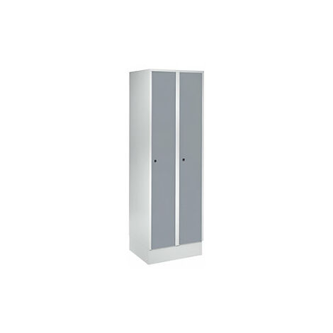 Wolf  117713  Wolf  Armadietto München  2 scomparti  grigio