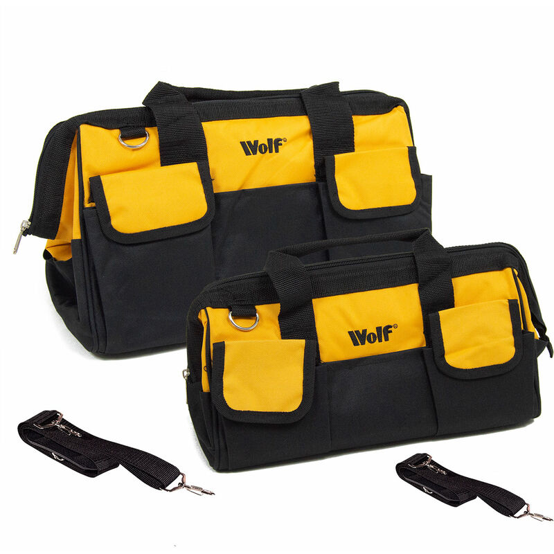 Wolf - Pro 16' (400mm) & 19' (470mm) Heavy Duty Tool & Travel Bag Set