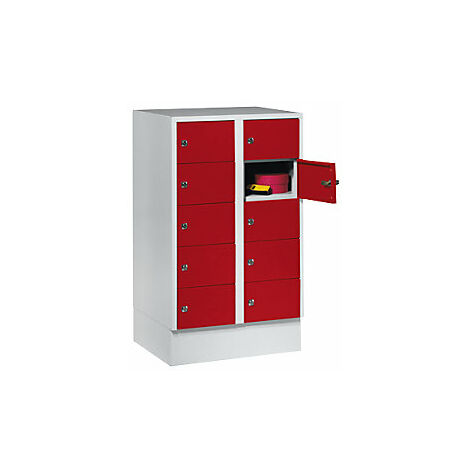 Wolf  978966  Wolf  Armadio casellario  2 scomparti  grigio