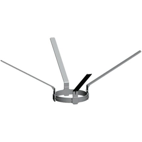 WOLF Abstandhalter (4 Stück) aus Polypropylen - DN80/125 - 2651478