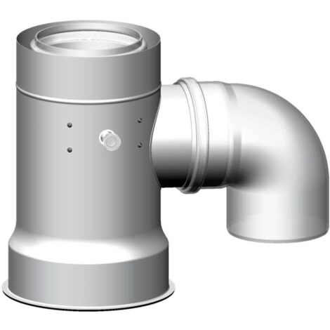 Wolf Adapter 2xDN160 auf DN160/225 für raumluftunabhängigen Betrieb MGK-2, 2651332