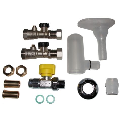 Wolf Anschluss-Set CGS-2 AP inkl. KFE-Hahn und therm. Sicherung, 2072338