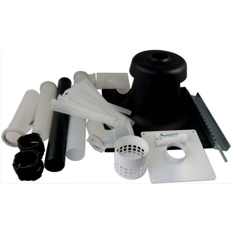 Wolf Anschluss-Set DN 60-B23 DN 60 im Schacht, Abdeckung Polypropylen