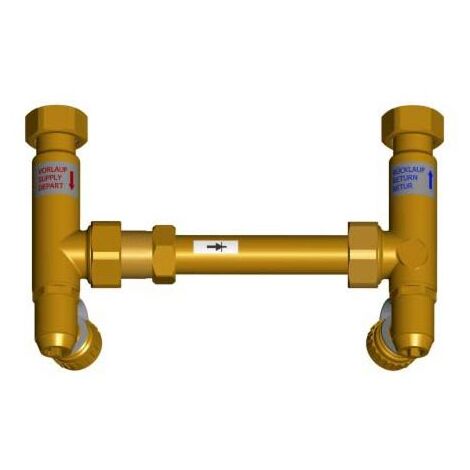 Wolf Anschlussset 2075062 Überströmbrücke, für CGB-2-38/55