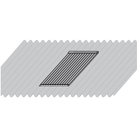 Wolf Basis-Aufd.-Montageset für 1 Kollektor CRK,Well-/Blechdach
