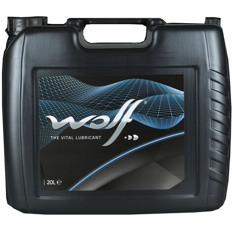 WOLF - Bidon 20 litres d'huile paraffinique Wolf HYDRAULIC HV ISO 68 - 8306280