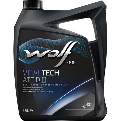 WOLF - Bidon Vitaltech ATF DIII 5L pour transmission - 8305405