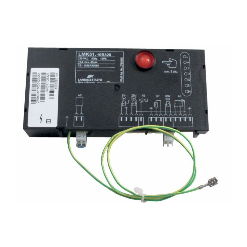 Wolf commande de brûleur Wolf LMK51.10B328 279830699, pour NG-4E, GNV, FNG