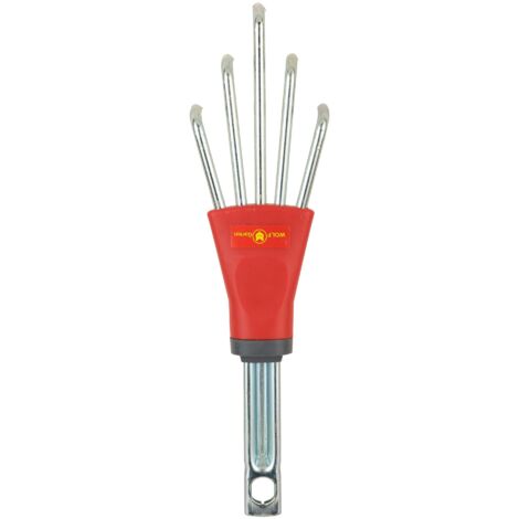 Wolf-Garten 71AIA004650 LF-M Mini Sarchietto, Rosso, 10x16x37 cm