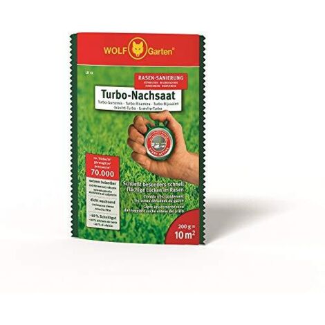 Wolf-Garten Turbo - Semina, Modello LR 10 »TURBO« NACHSAAT/D/A/CH/I/LUX/NL/DK/S, Art.3826010