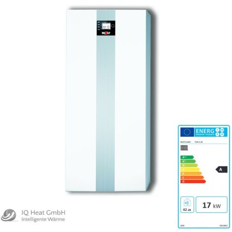 Wolf Gas-Brennwertkessel TGB-2-20, 20kW bei 50/30 C, 230V, ausgerüstet für Erdgas E/H und LL