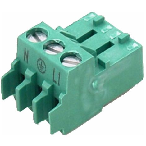 Wolf Gegenstecker grün 3-pol. Rast5 für Regelung für TGK, TGK-B - 2794070