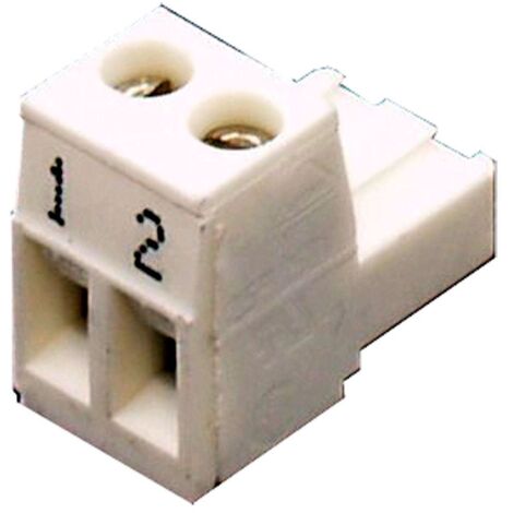 Wolf Gegenstecker weiß 2-polig für R20 DigiCompact