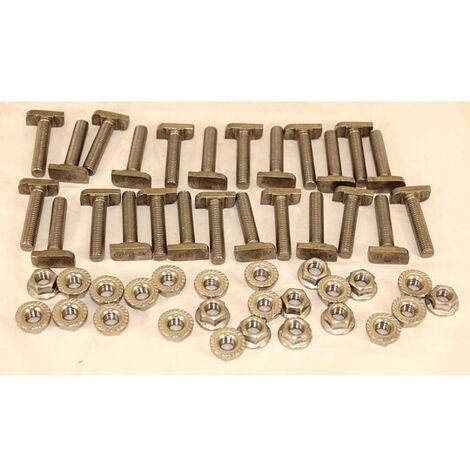 WOLF Hammerkopfschrauben M10 - Set 25 Stück - 2485020