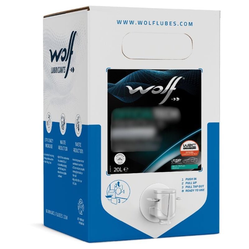 Huile moteur officialtech 5W30 ms-f - bib (Bag in Box) de 20 litres - 1051070 - Wolf