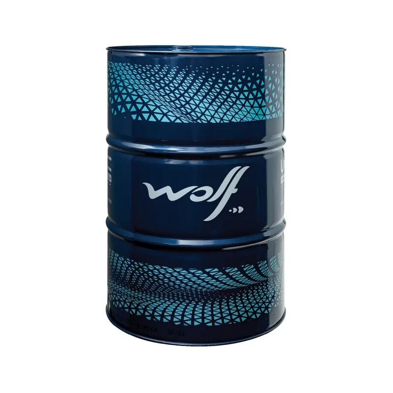 Wolf - Huile moteur racing 10W-60 ester - Fût de 60 litres - 1044224 - Ce produit de marque est neuf.