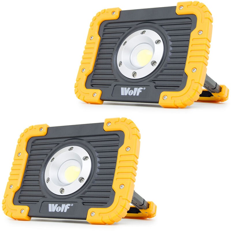 Wolf Lighting - 10w led Work Light & Power Bank - Pack of 2