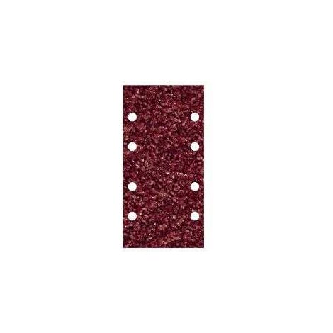 10 hojas de lijar adhesivas Corindón de grano 80 de 93 x 185 mm