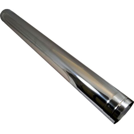 Wolf Luft-/Abgasrohr 2651659 DN 80/125, 2000 mm, Fassade, Edelstahl/Polypropylen
