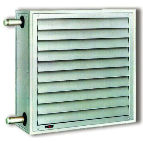 Wolf Luftheizer LH 25 Typ 3, 400V, 1800/1450m3/h, 4,6-45,7kW, Wärmetauscher für Decke und Wand, Kupfer-Aluminium