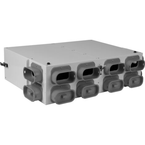 Wolf Luftverteiler DN 125 für CWL-F-150 2x6 Stutzen 50x100