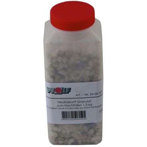 Wolf Neutralisationsgranulat 1,3kg Nachfüllpackung, Gasbrennwert, 2400371
