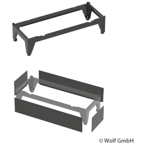 Wolf Paket Bodenkonsole CHA inklusive Verkleidung