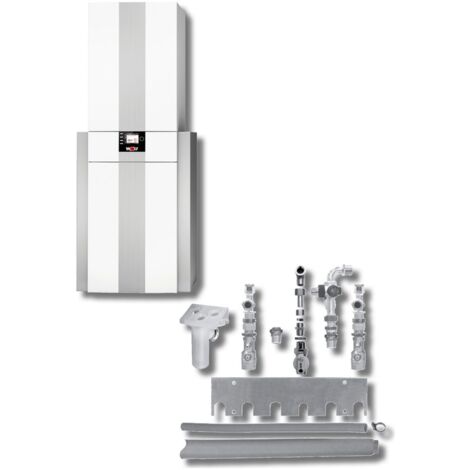 Wolf Paket Brennwert-Zentrale CGS-2-20/150R Regelung BM-2, Aufputz
