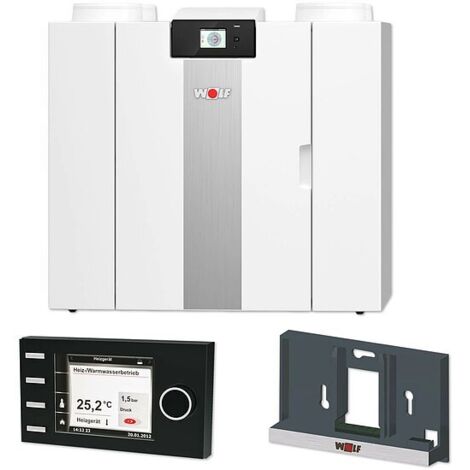 Wolf Paket Comfort-Wohnungs-Lüftung CWL-2-325, Typ 4/L