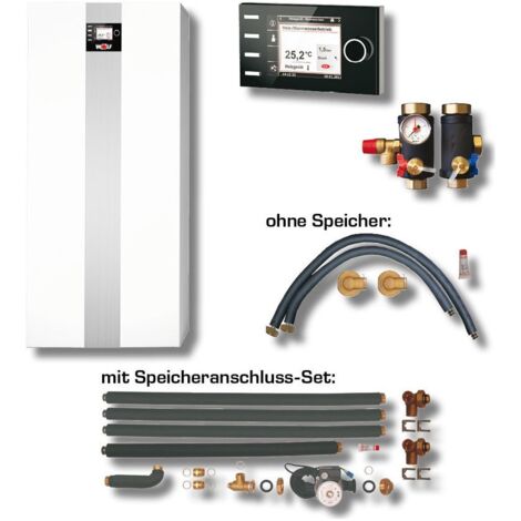 Wolf Paket Ölbrennwert COB-2-29 B30 Mischerkreis, Anschluss-Set Speicher, BM-2, 29kW