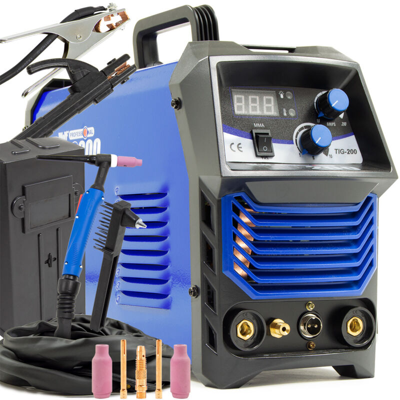 200A 230V Welder 20-200amps Wolf TIG DC MMA Combination Welding
