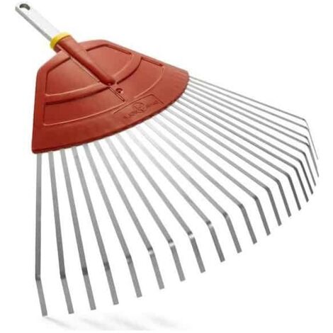 WOLF Rasenrechen 22 Flachzinken 45 cm Multi star UFM