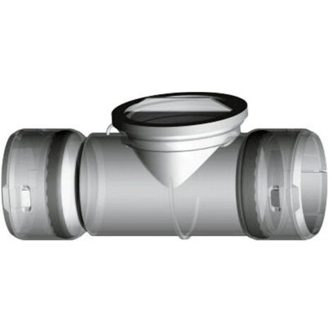 Wolf Revisionsrohr DN 60 flexibel, Länge 240mm, Polypropylen