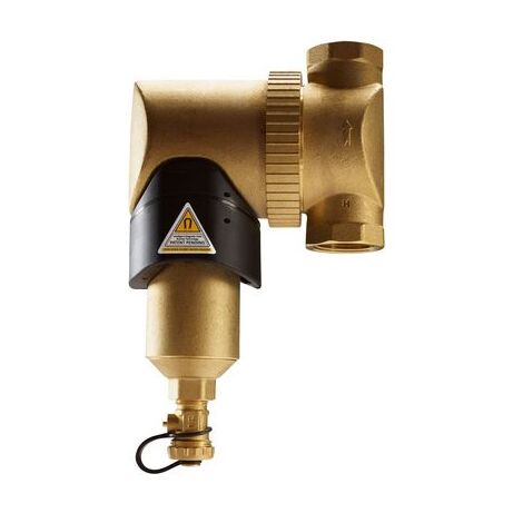 WOLF Schlammabscheider 1 1/2'' drehbar inklusive Magnetitabscheider - 2075010