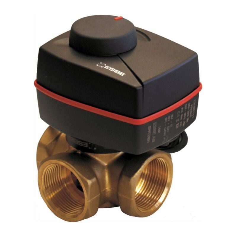 Soupape de commutation à trois voies 9146530 bwl, dn 32, Rp 11/4, 24 v, 16 Kv, complet - Wolf