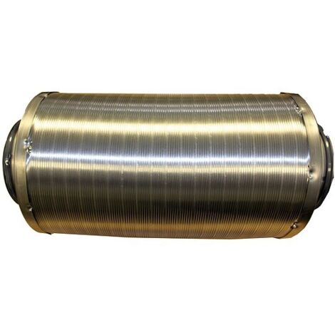 WOLF Telefonie-Schalldämpfer DN200 Länge 500 mm mit 50 mm Dämmung für CWL - 2577984