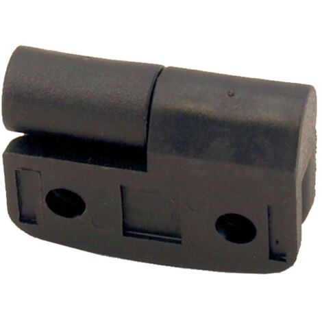Wolf Türscharnier links 190Gr schwarz, für BPH - 3490258