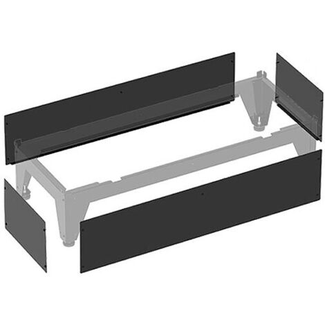 WOLF Verkleidungssatz für Bodenkonsole für Luft/Wasser-Wärmepumpe CHA-Monoblock 16/20 - 9147995