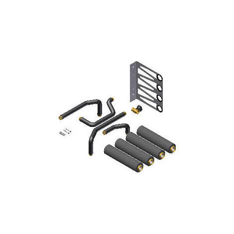 Wolf Verrohrungsset für FWS-2-80 Cascade
