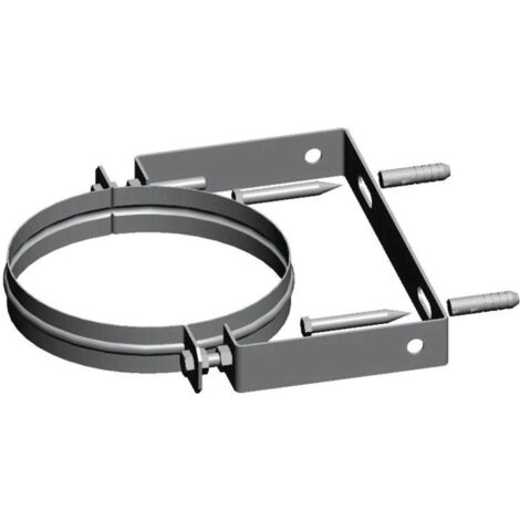 Wolf Wandhalterung DN160 verstellbar aus Edelstahl, 2651537