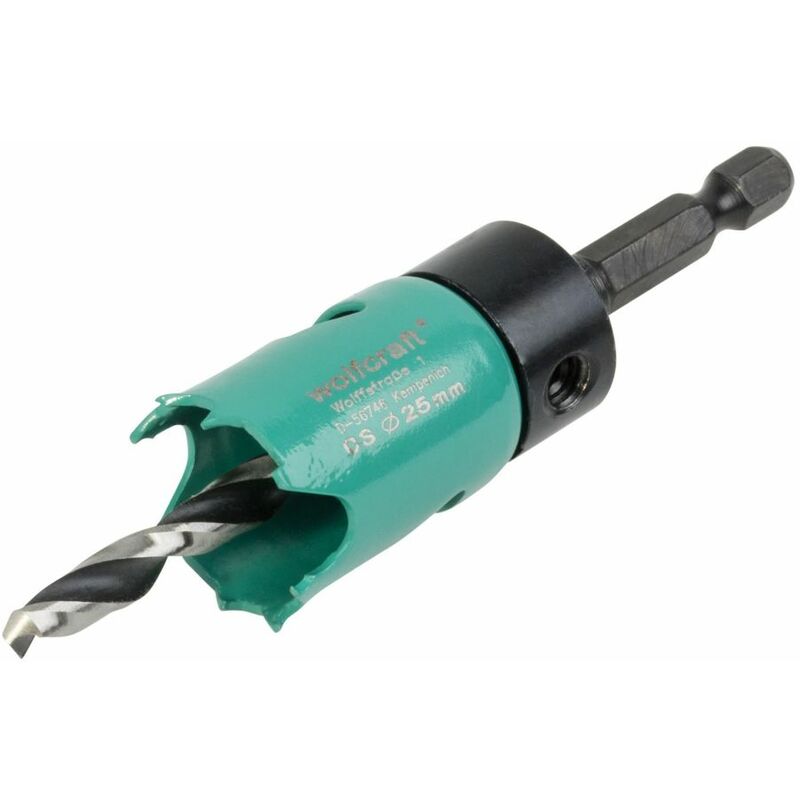Image of Lochsäge 30 - 25 mm Carbonstahl Lochsäge - Wolfcraft