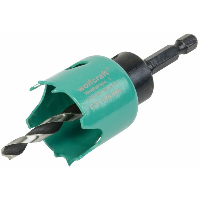 Image of Lochsäge 30 - 35 mm Carbonstahl Lochsäge - Wolfcraft