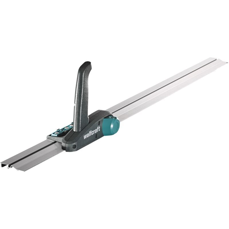 Wolfcraft - Coupe Plaques de Plâtre avec Règle - 1 lame trapèze et 1 lame à crochet - réf. 4014000